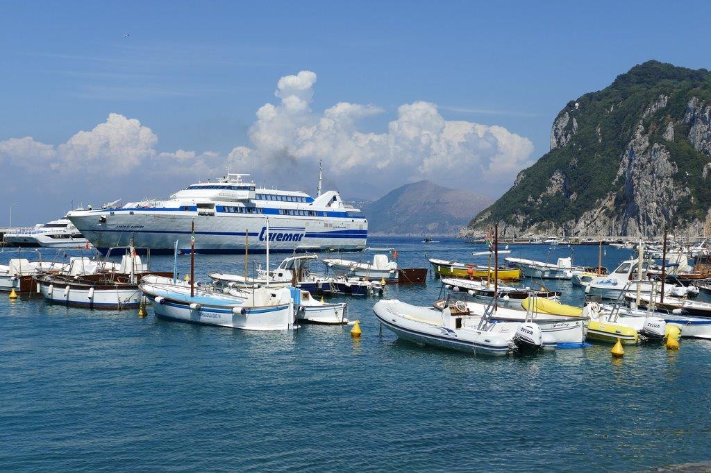 Cómo se llega a Capri desde Nápoles