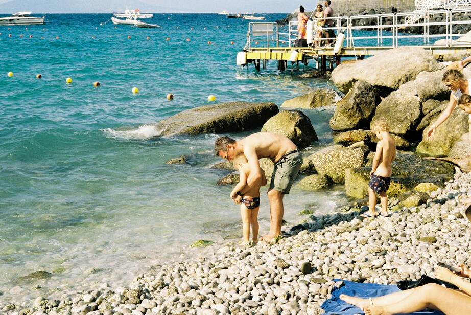 Visitar Capri con niños