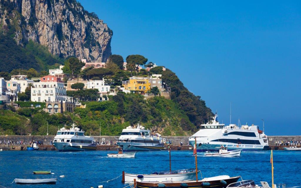 Costa de Capri en una excursión de un día