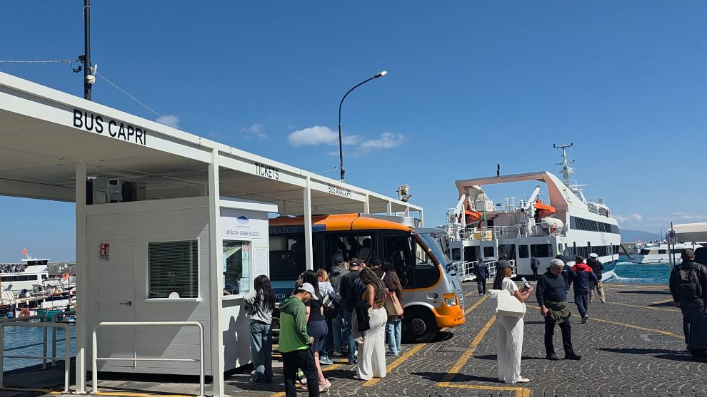 Llegada a Capri