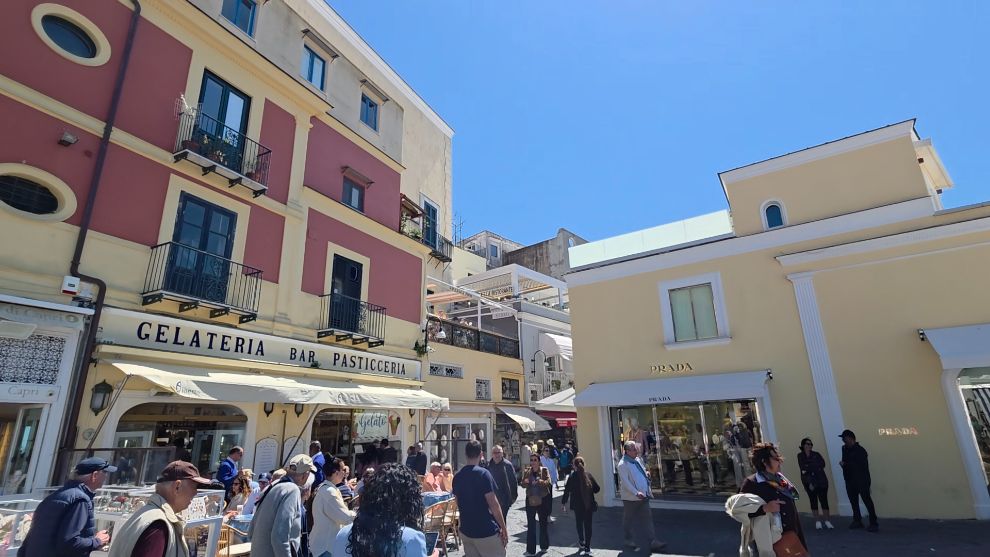 Vista de Capri y Anacapri